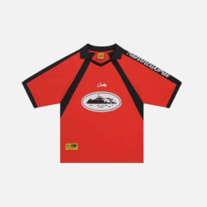 Corteiz Alcatraz Football Jersey Red