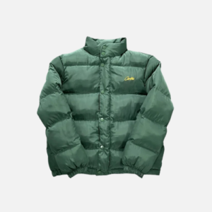 Jacket Olive Yellow logo Corteiz