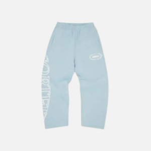 Corteiz Superior Royale Open Hem Pant The Baby Blue Colorway