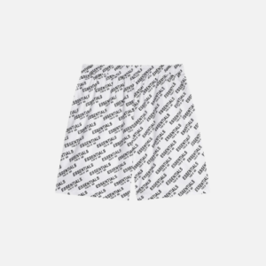 Fear of God Essentials White All-over Print Shorts