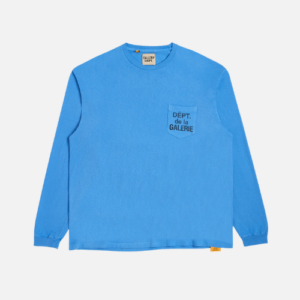 Gallery Dept De La Galerie LS T-shirt Blue