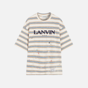 Gallery Dept x Lanvin Paris Embroidered Oversize T-Shirt Multicolor