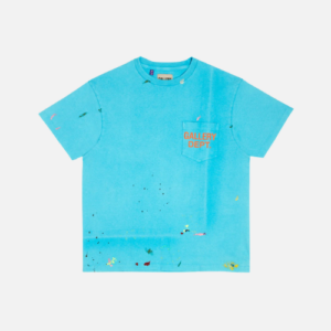 Gallery Dept VINTAGE LOGO PAINTED TEE Turquoise