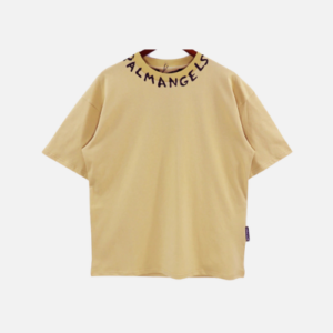 Palm Angels Seasonal Logo T-shirt Sand Brown