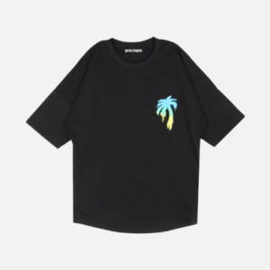 Palm Angels Sprayed Palm Classic T-shirt Black