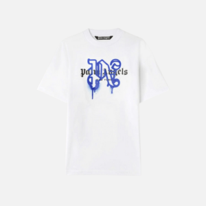 Palm Angels New York Monogram-Print T-shirt White