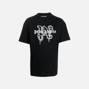 Palm Angels Los Angeles Sprayed Monogram Black