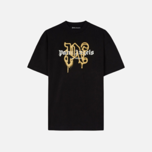 Palm Angels Las Vegas Monogram-Print T-shirt Black