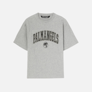 Palm Angels College Palm Slim T-shirt Grey