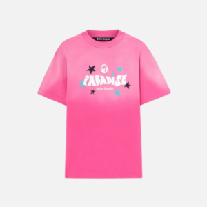 Palm Angels Paradise Palm T-shirt Fuchsia Pink
