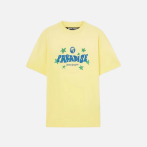 Palm Angels Paradise Palm T-shirt Yellow