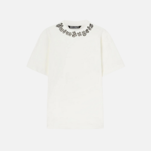 Palm Angels Neck-Logo T-shirt White