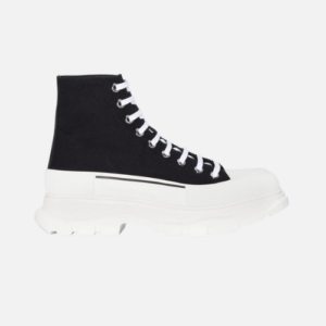 Alexander McQueen Tread Slick Boot Black White