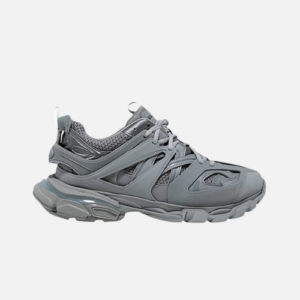 Balenciaga Track Mule Clear Sole grey