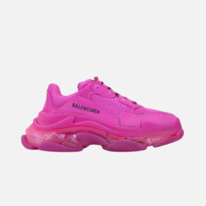 Balenciaga Triple S – Clear Sole Fucsia