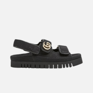 Gucci Sandal Dooble GG Black
