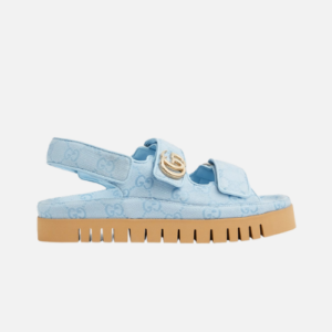 Gucci Sandal Dooble GG Blue
