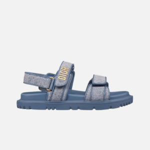 Dior Dioract Sandal Blue Denim