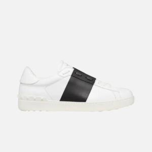 Valentino Garavani Rockstud Untitled sneaker in calfskin leather with tonal studs