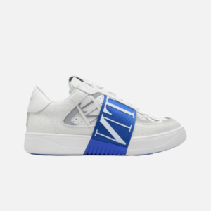 Valentino VL7N leather sneakers White blue