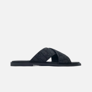 Dior Alias Sandal Black Dior Oblique Jacquard