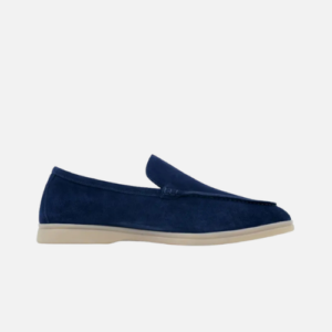 Loro Piana Bean Shoes Blue
