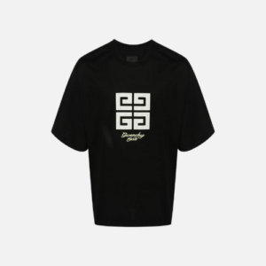Givenchy 4G Embroidered Logo Oversized T-Shirt Black