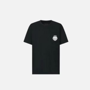 Givenchy Crest Logo Pocket T-Shirt Black