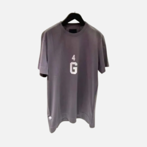 Givenchy 4G logo T-shirt Quartz Grey Cotton