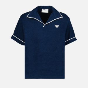 Prada Polo T-Shirt Navy Blue