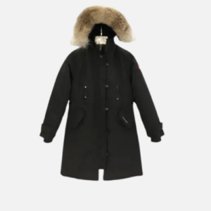 Canada Goose Down Parka In Black