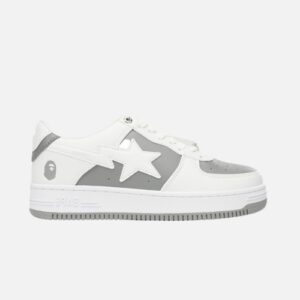 Bape STA Low Grey White