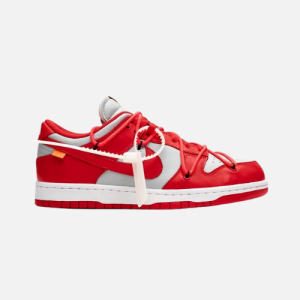 Nike Dunk- Off White University Red