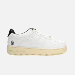 Bape STA Low White And Black Rice