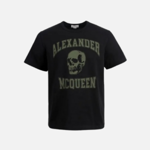 Alexander McQueen Skull-Print T-shirt Black