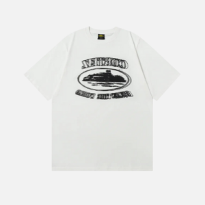 Corteiz OG Island Stamp T-shirt White