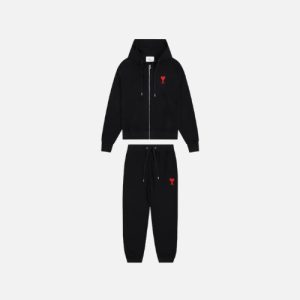 Ami Tracksuit Black