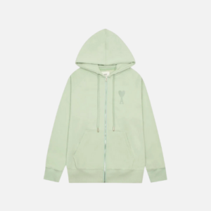 Hoodie Mint Green AMI