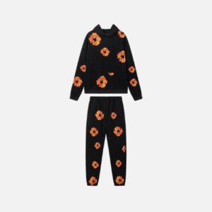 Denim Trs Orange Tracksuit