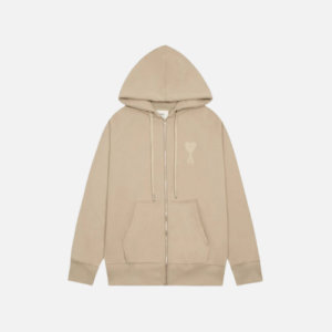 Hoodie Beige AMI