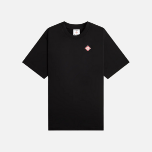 Casablanca Organic Cotton Black Pearl Diamond Patch T-shirt