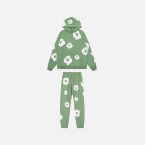 Denim Trs Green Tracksuit