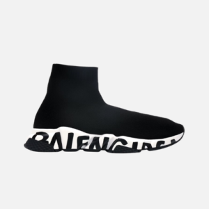 Balenciaga Speed Trainer- Graffiti Black White