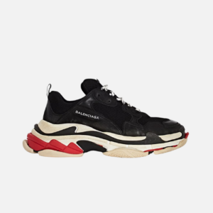 Balenciaga Triple S- Black White Red