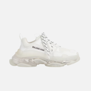Balenciaga Triple S- Clear Sole White