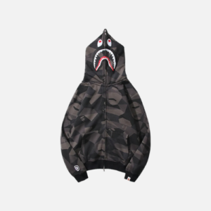Hoodie Grey Camouflage Colorway Bape