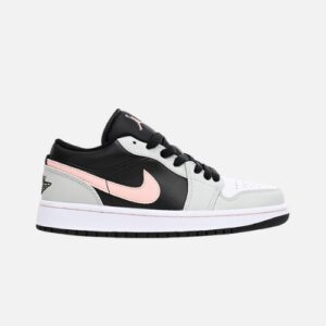 Air Jordan 1 Low- White And Black Powder