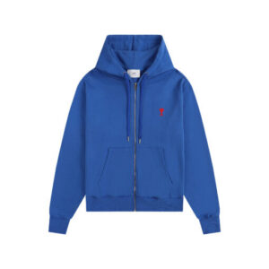 Ami Paris Hoodie Blue