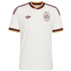 Camiseta selección española blanca 2026-2027 dos estrellas