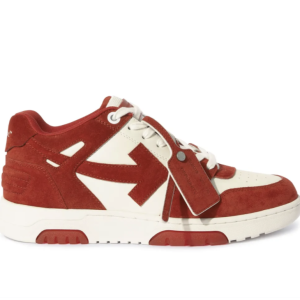 Off-White out of office red and white